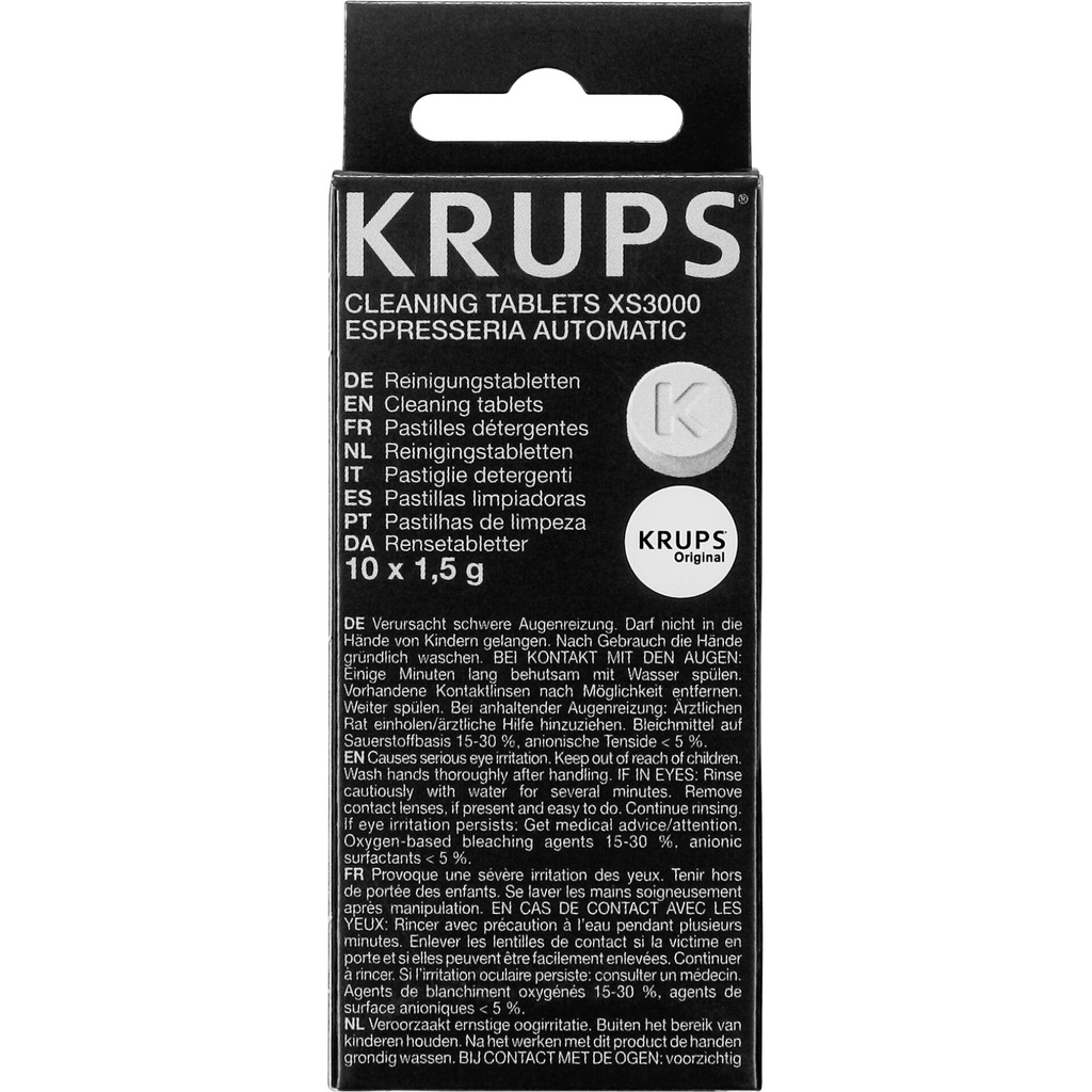 Krups XS 3000 Cleaning tablets