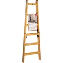 Hailo H40 StandardLine 2x6 Holz-Doppelsprossenleiter