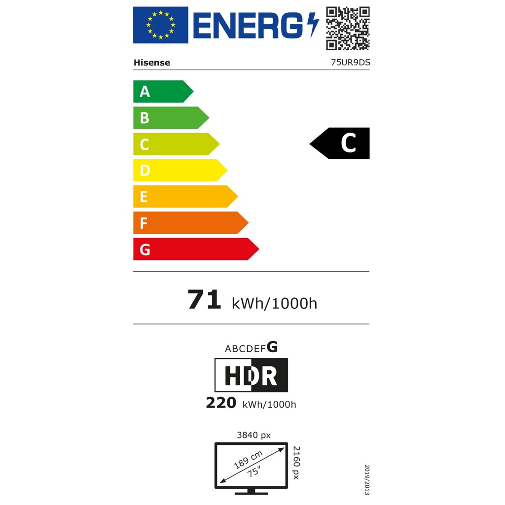 Hisense 75UR9DS