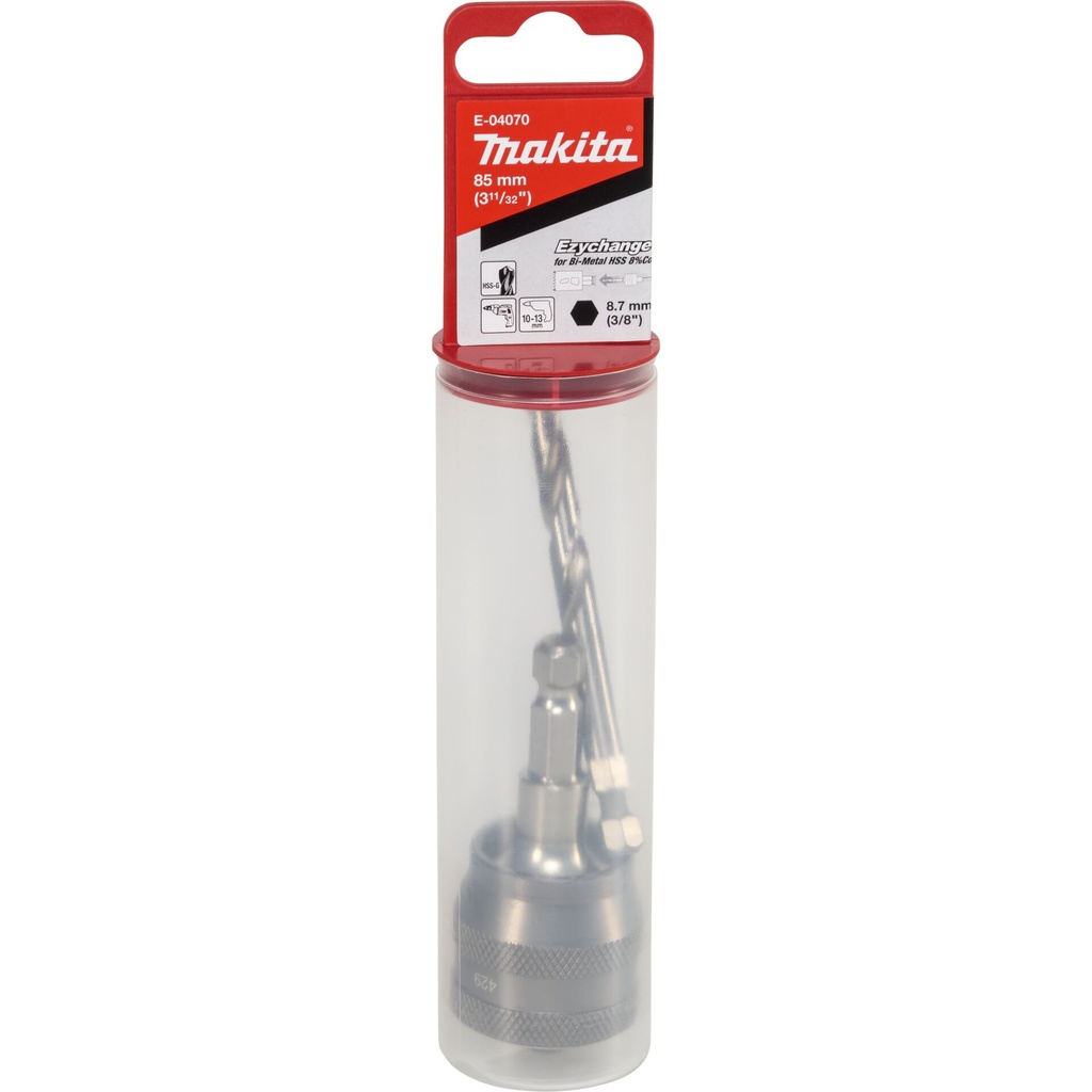 Makita EZYCHANGE Adapter + HSS Bohrer