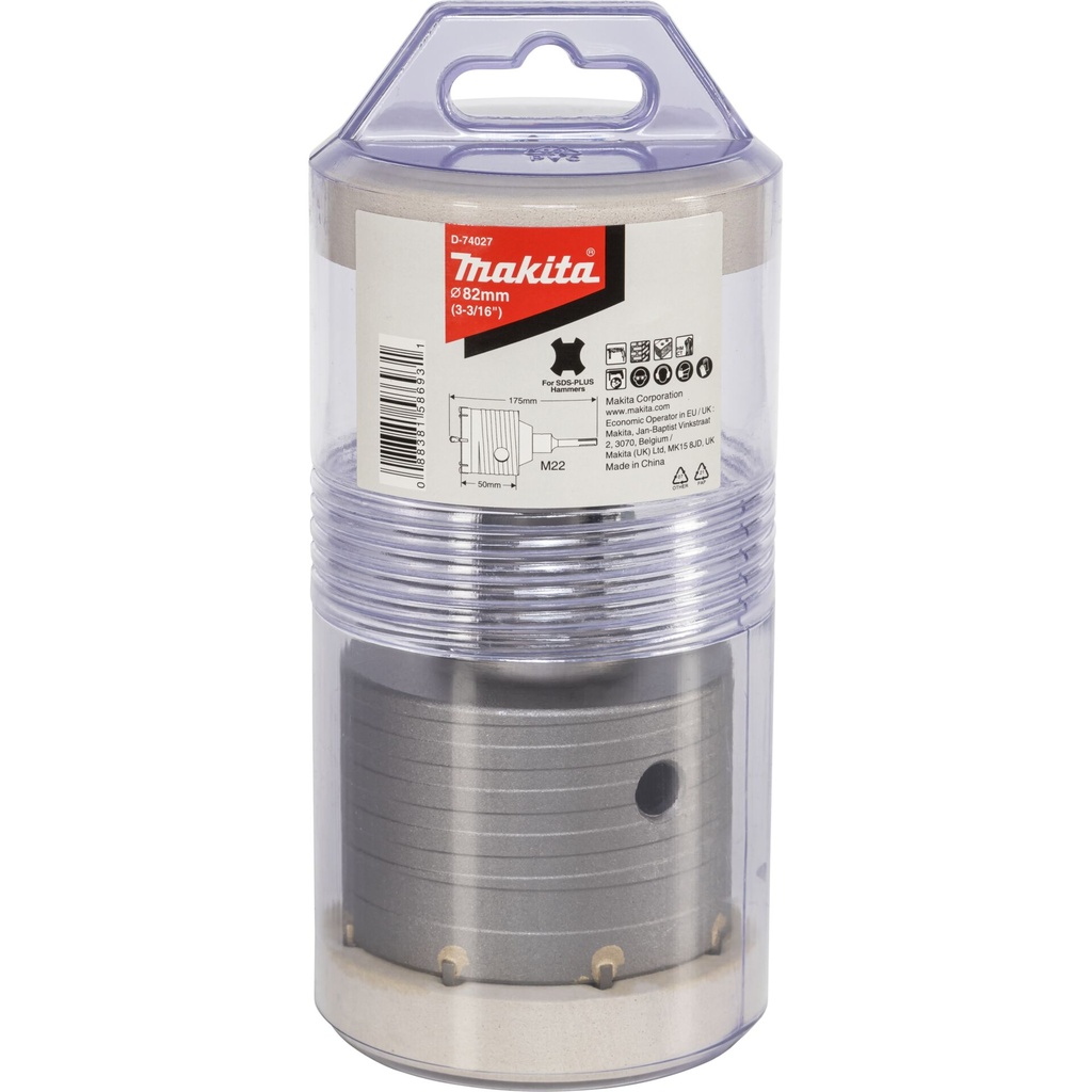 Makita HM-Hohlbohrkronen Set 82mm