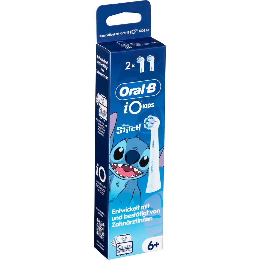 Oral-B iO Toothbrush Heads Kids Stitch  2pcs