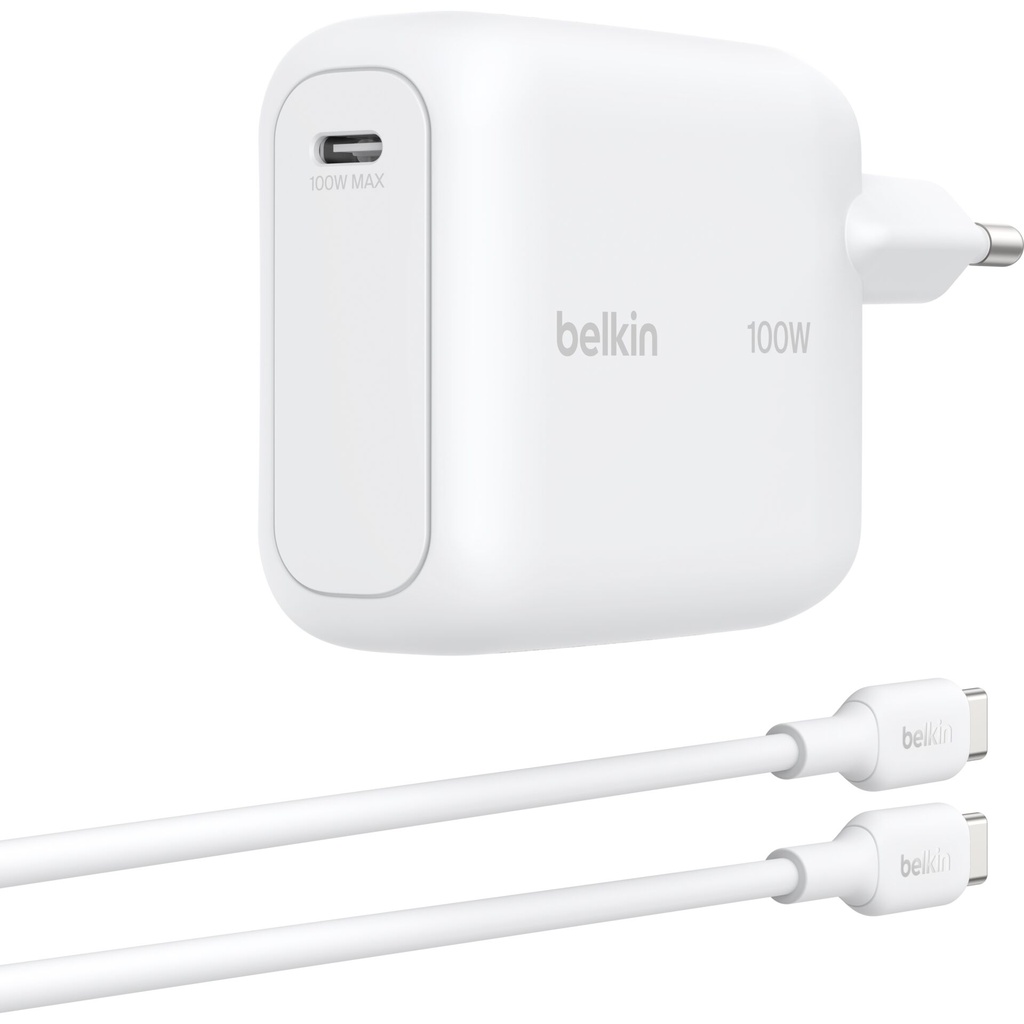 Belkin BOOST Charge 100W USB-C GAN Charg,1.5m K WCH024kq1.5WHB6