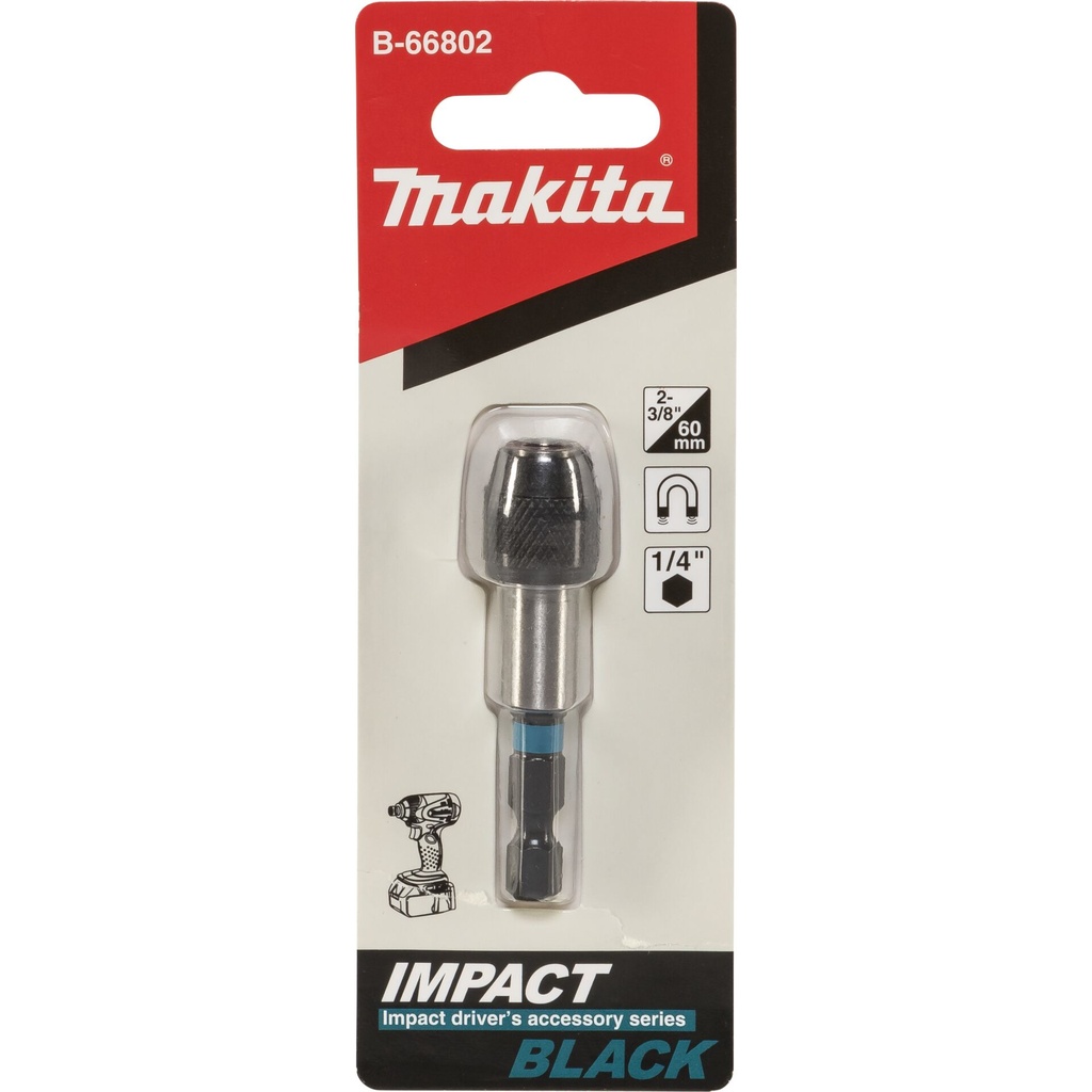 Makita B-66802 Bit Holder 1/4   60mm