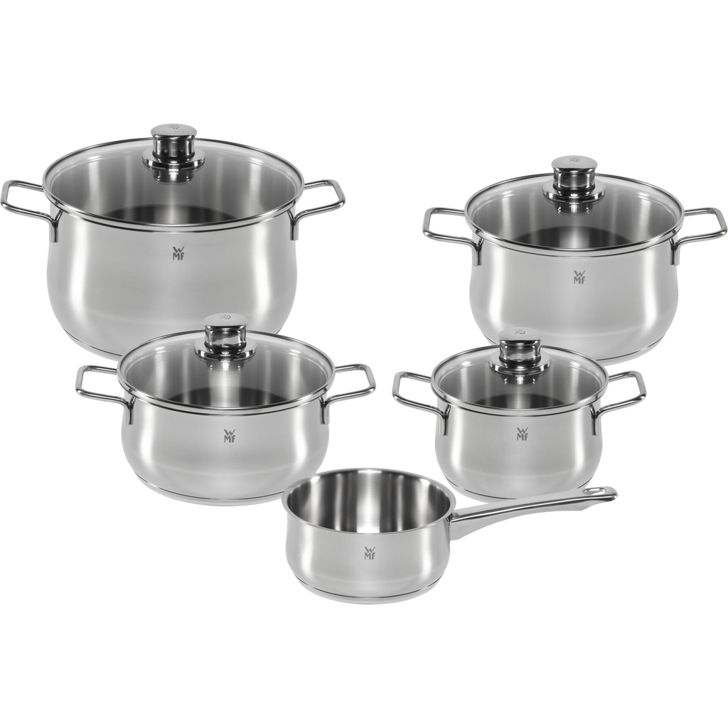 WMF Diadem Plus Cookware Set 5 pcs, Silver