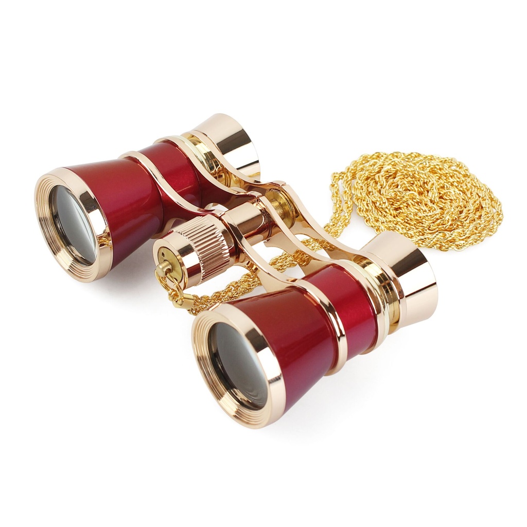 Braun Binocular Opera    3x25 gold/burgundrot