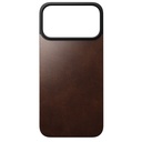 Nomad Magn. Leather Back MagSafe iPhone 17 Pro Max Rustic Brown H