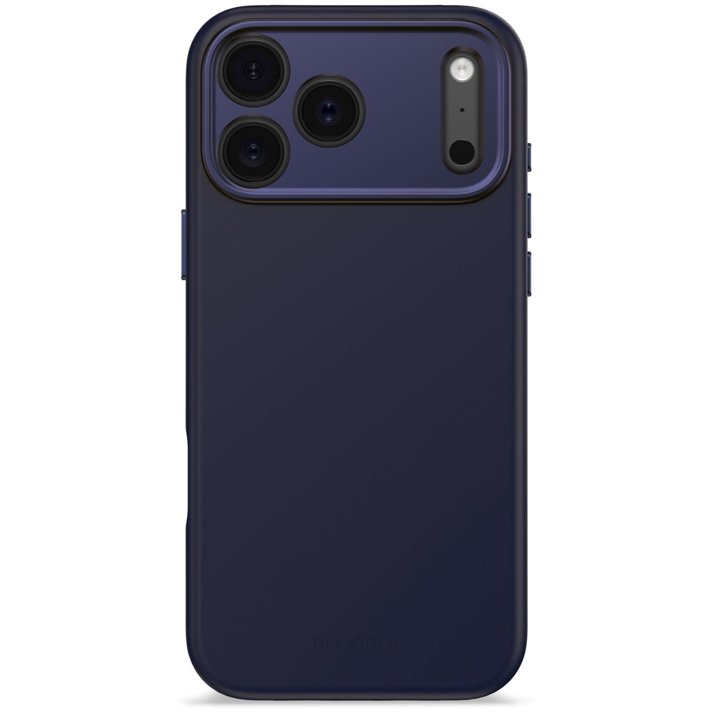 Decoded AntiMicrobial Silicone Backcover iP 17 Pro Max Navy