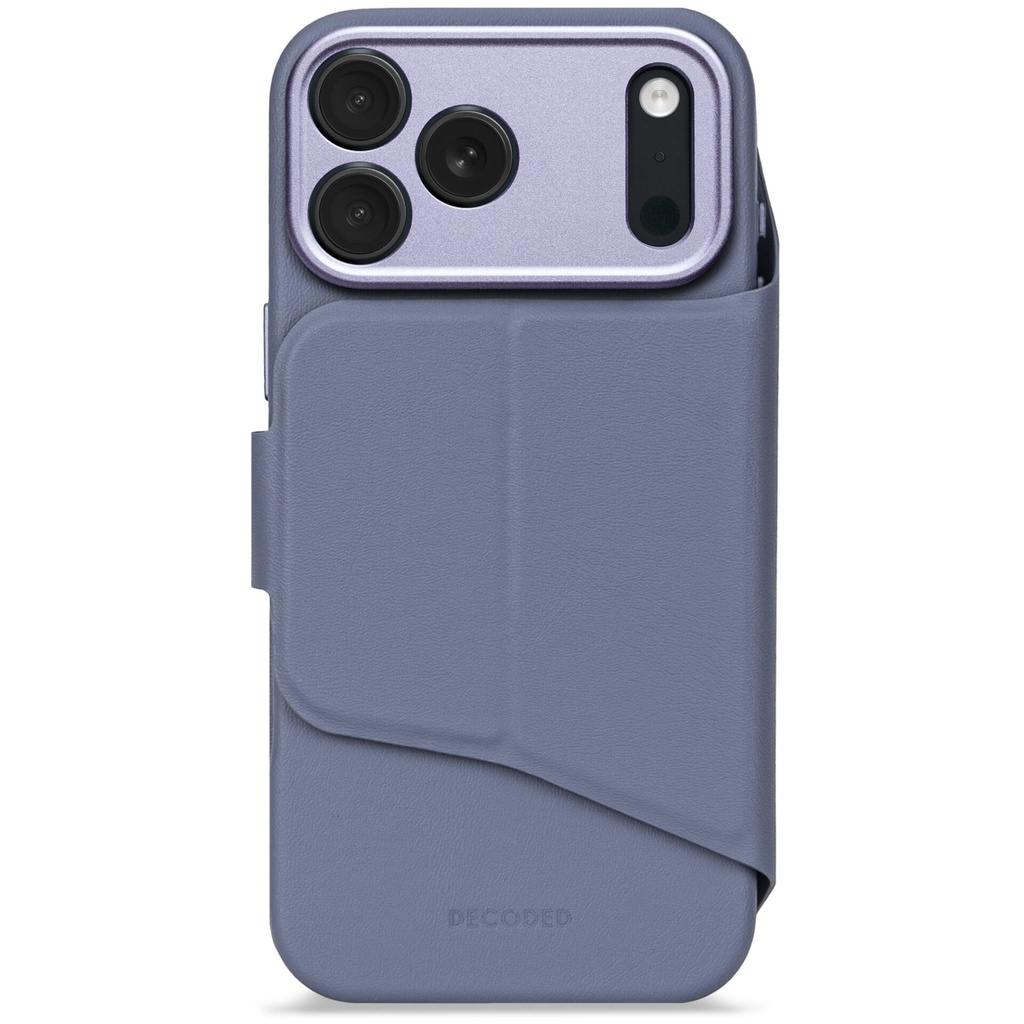 Decoded Silicone Detachable Wallet iP 17 Pro Max Blue