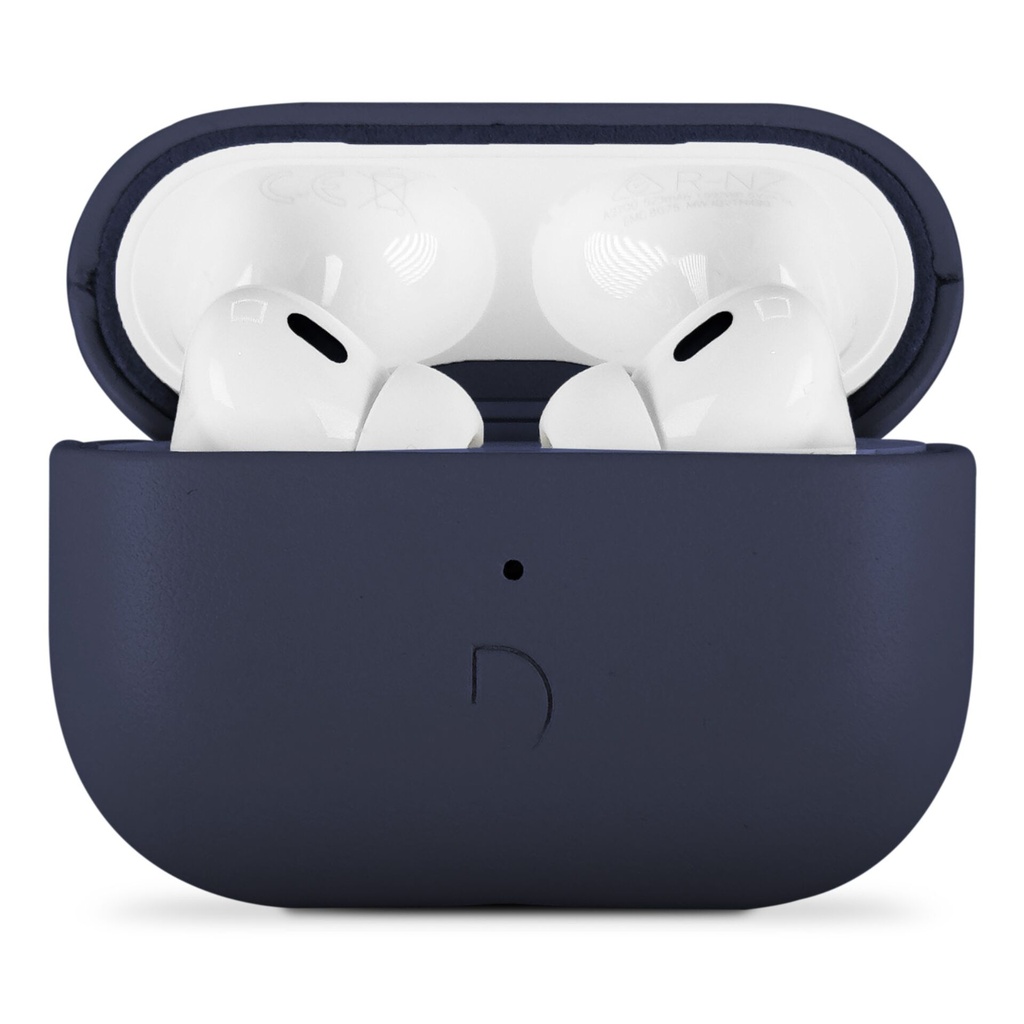 Decoded Leather AirCase Pro for AirPods Pro 3 Navy