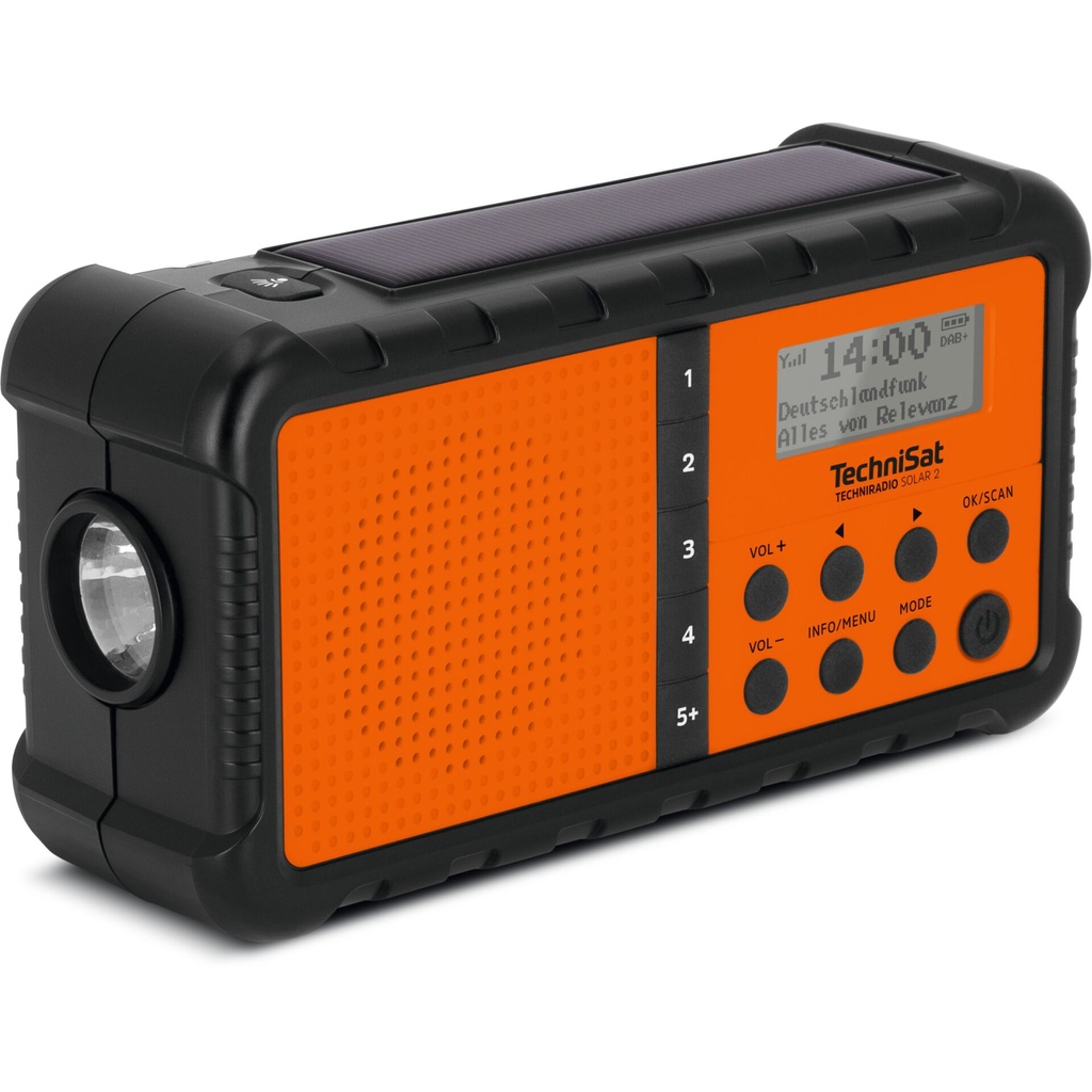Technisat Techniradio Solar 2 black/orange
