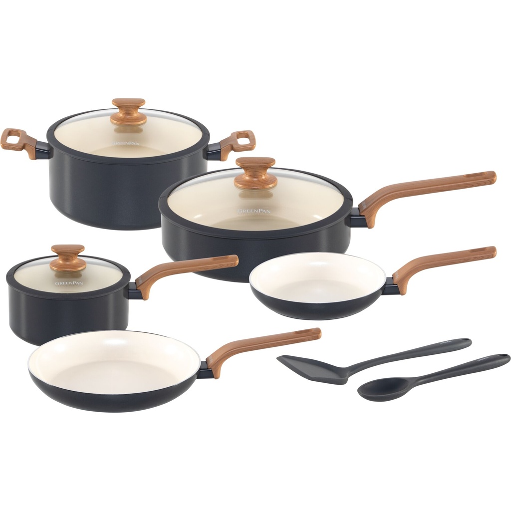 GreenPan Essence 5-Piece Cookware Set grey
