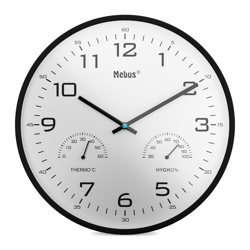 Mebus 16180 Quarz-Wanduhr