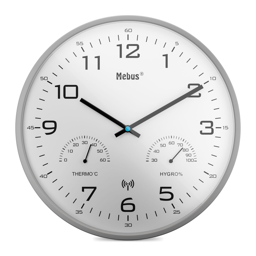 Mebus 52842 Funk Wanduhr