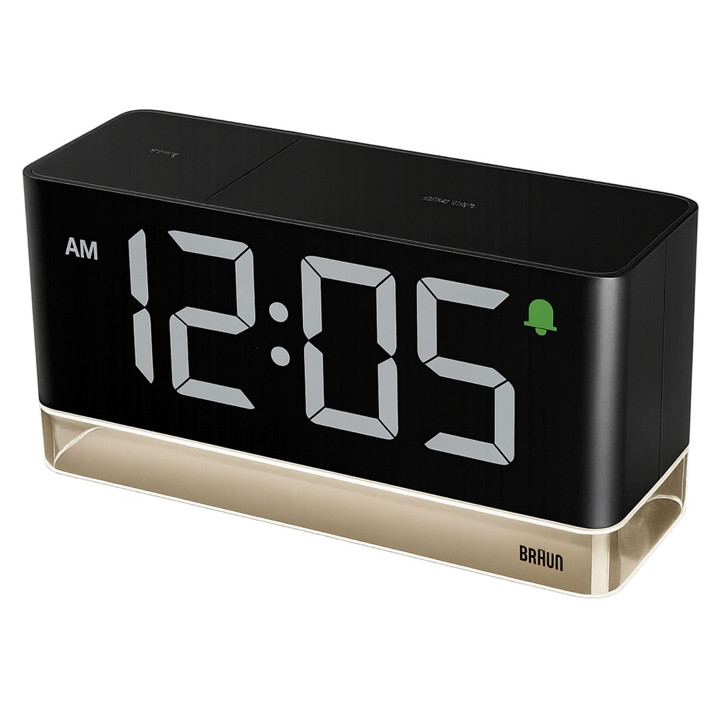 Braun BC 27 BEU Digitaler LED Wecker