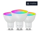 Nanoleaf Essentials Matter WLAN Smart Bulb GU10 - 3PK