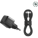 Native Union 30W USB-C Fast GaN Charger Black + USB-C Cable Cos.