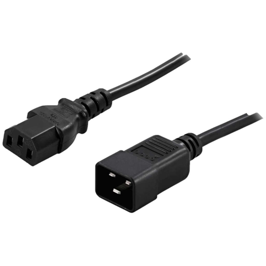 PowerWalker IEC Cable 10A C13/C20 (180cm)