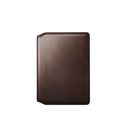 Nomad Leather Passport Wallet Rustic Brown