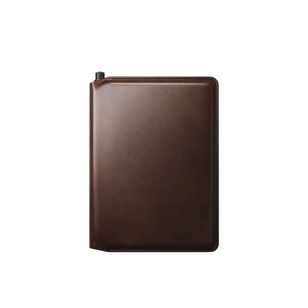 Nomad Leather Passport Wallet Pen Edition Rustic Brown