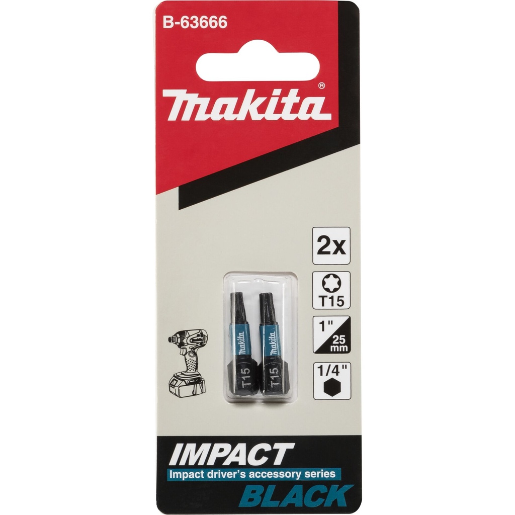 Makita Bit T15x25mm 2Stk.