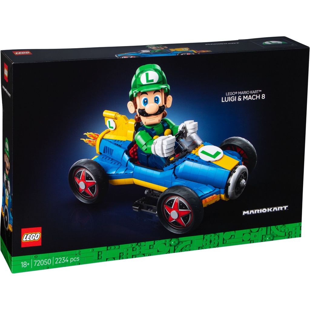 LEGO Super Mario 72050 Mario Kart: Luigi & Mach