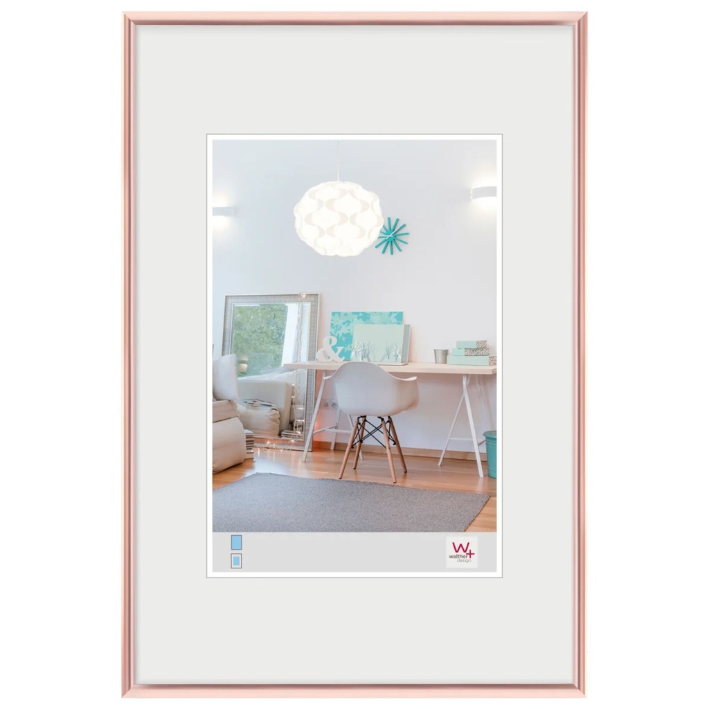 Walther New Lifestyle      18x24 Kunststoff rosegold       KV824Y