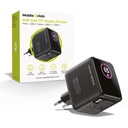 Mobile Origin 65W GaN Charger PW3 USB-C ret. cable 65cm+USB-A