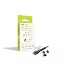 Mobile Origin USB-C Dust Plug Cleaning Brush CL1 Black/Clear