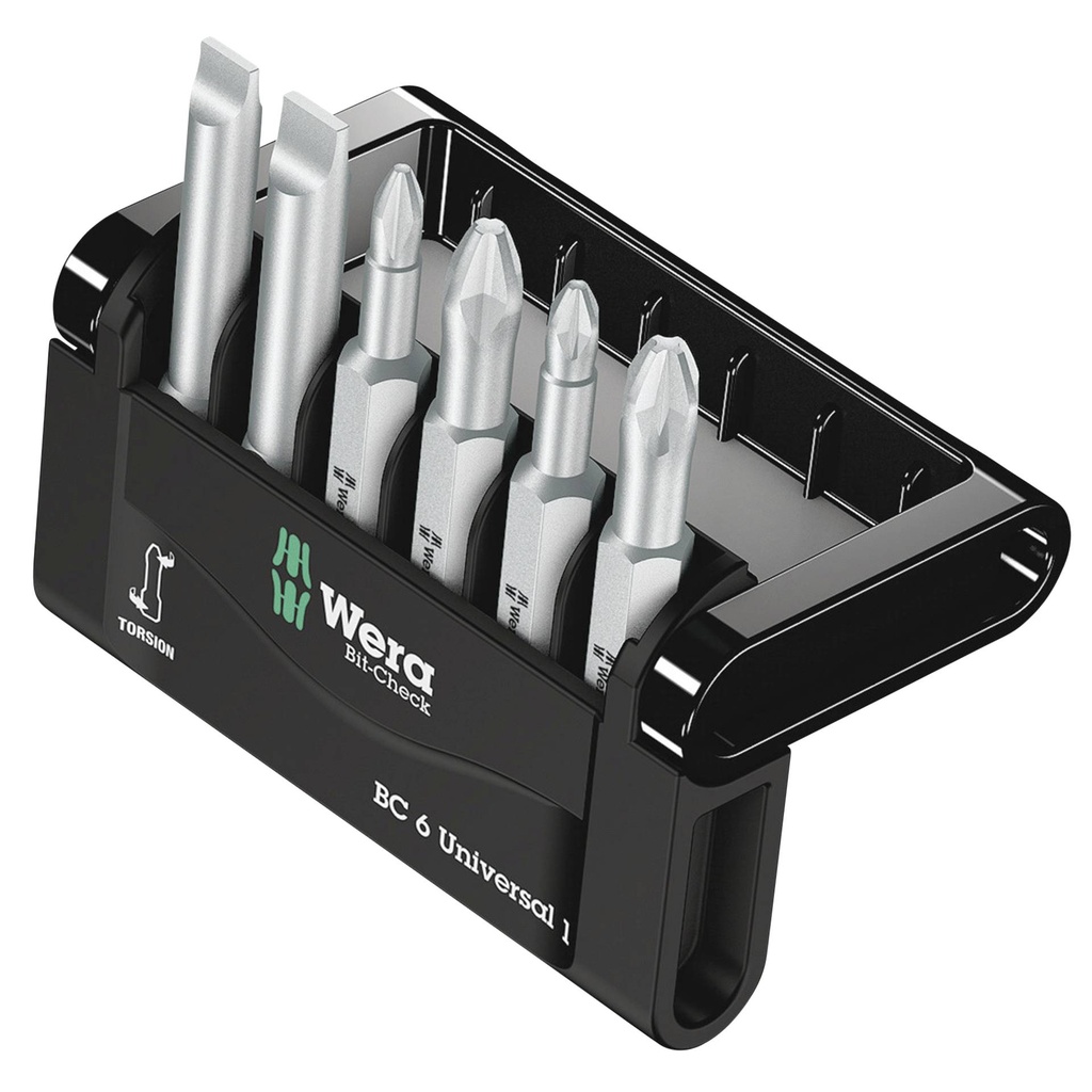 WERA Bit-Check 6 universal 1