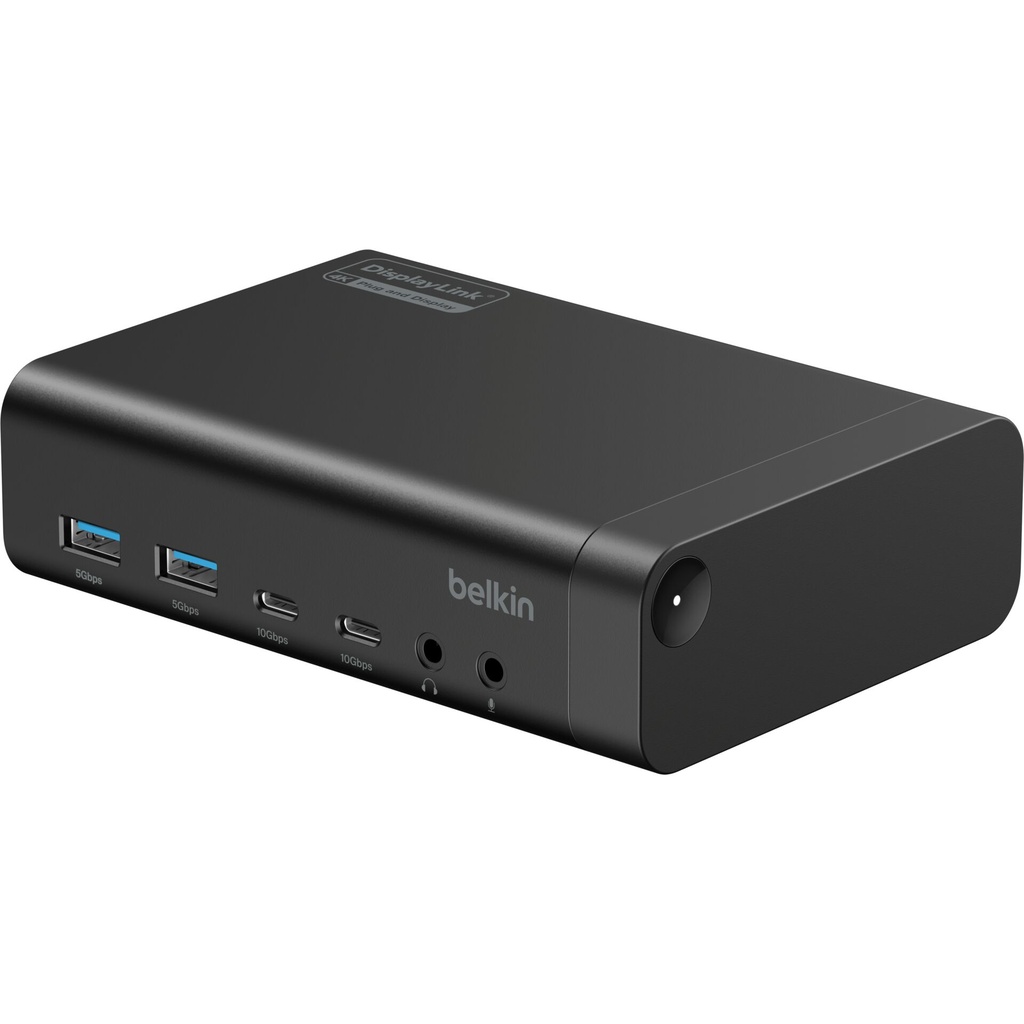 Belkin CONNECT 14-in-1 140W Dual Display Dock sw. INC028kqBK