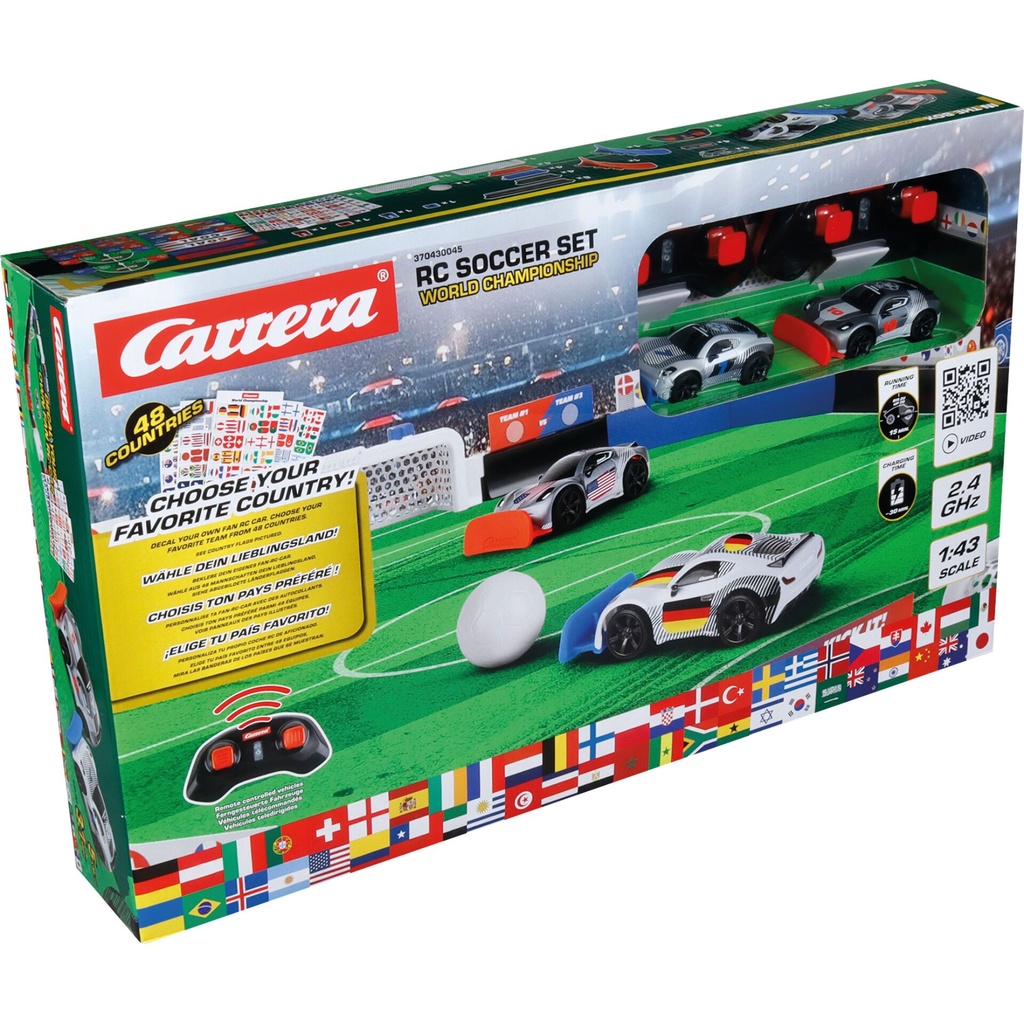 Carrera 2,4GHz RC Soccer Set World Championship