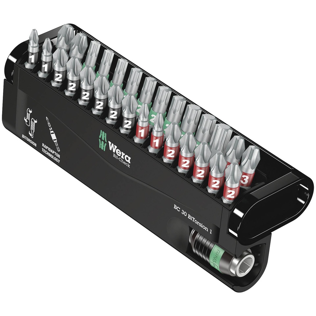 WERA Bit-Check 30 BiTorsion 1 Bit-Check
