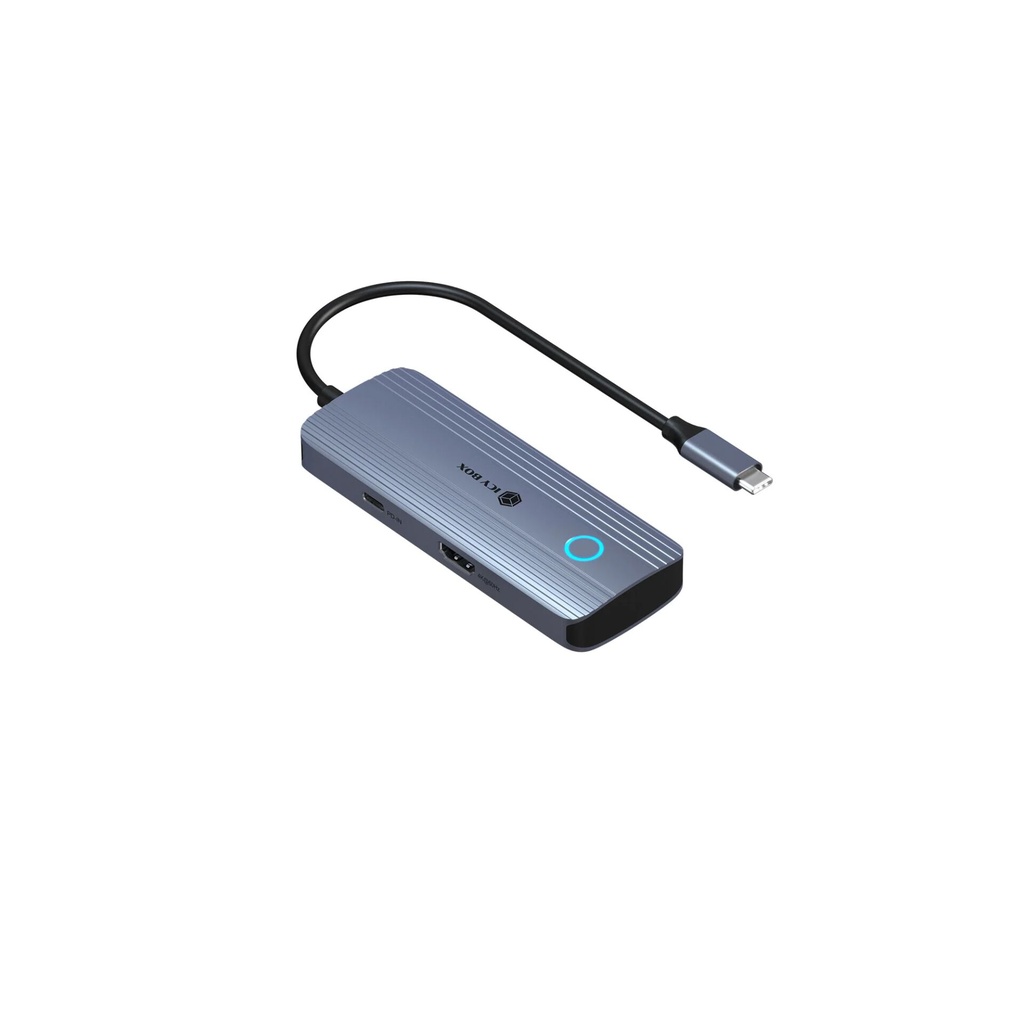 ICY BOX Spade Dock 4081 5-in-1 Reise-DockingStation