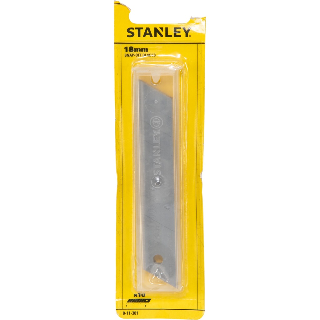 Stanley Snap-Off Blades Stanley 18mm 10 pcs.