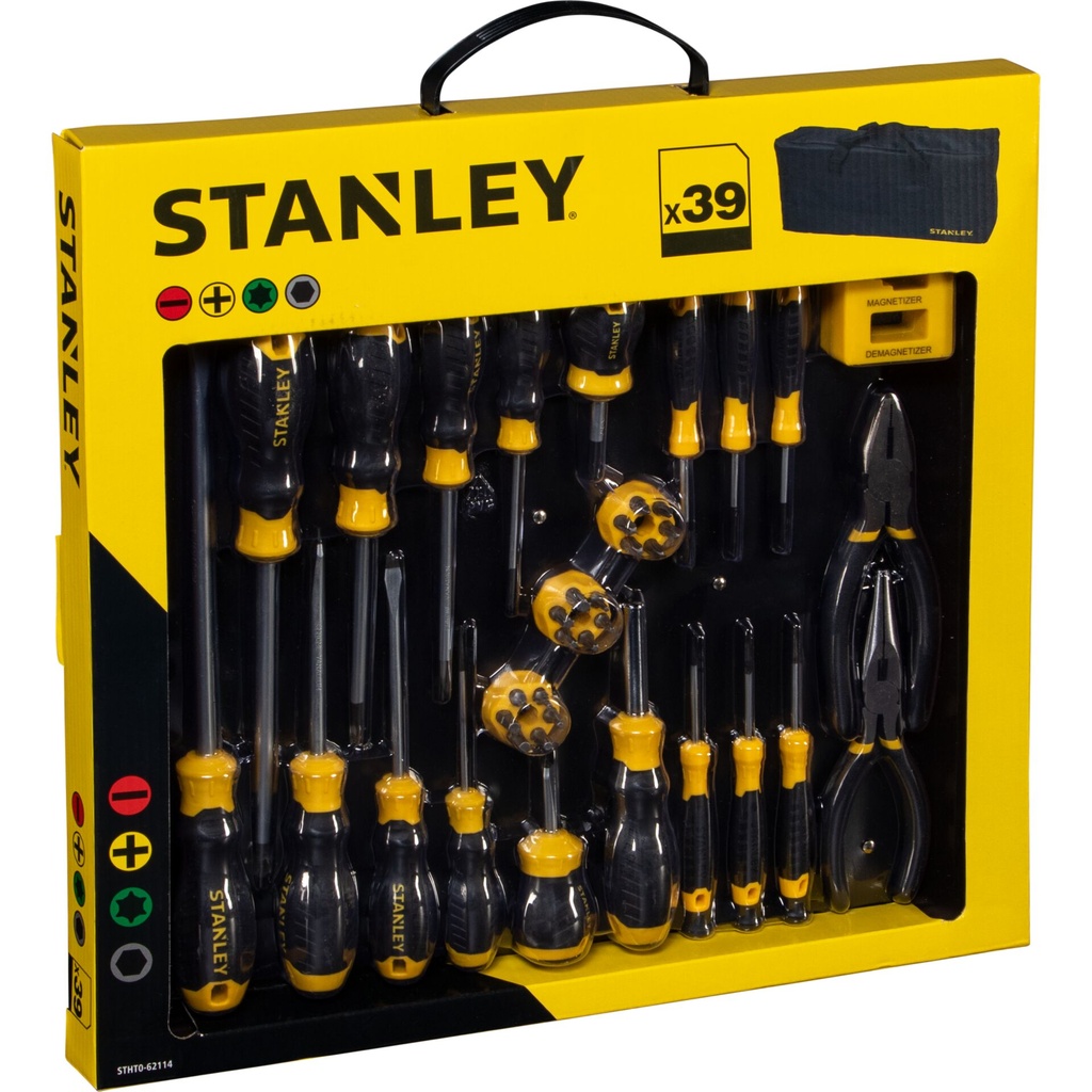 Stanley Schraubendreher-Set, 39- tlg.