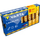 1x8 Varta Longlife AAA LR 3 Blister Pack