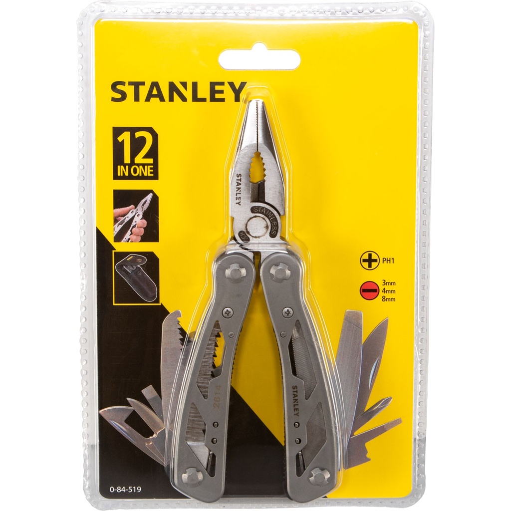 Stanley Multifunktionswerkzeug 1 2 in1 + Tasche