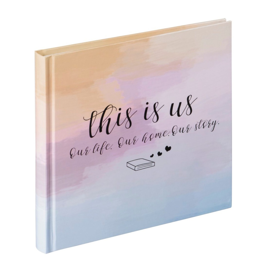 Hama Bookbound Album Letterings 18x18 cm, 30 White Pages, US