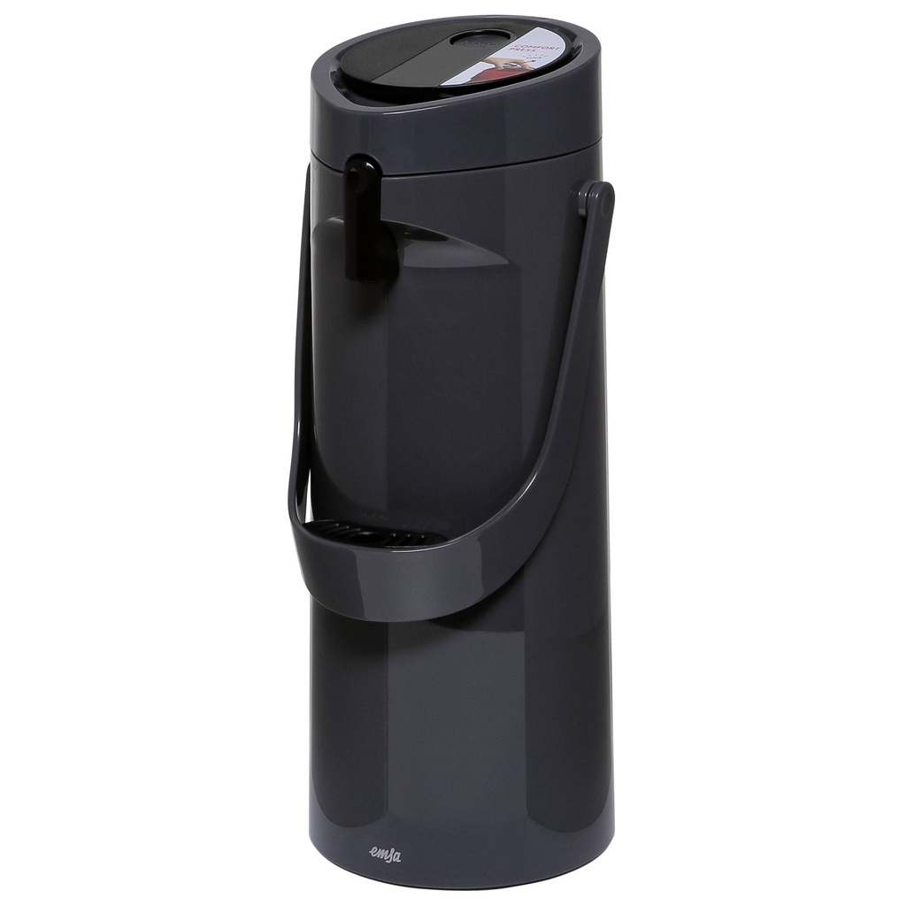 Emsa Ponza Pump-vacuum jug 1.9 L, black