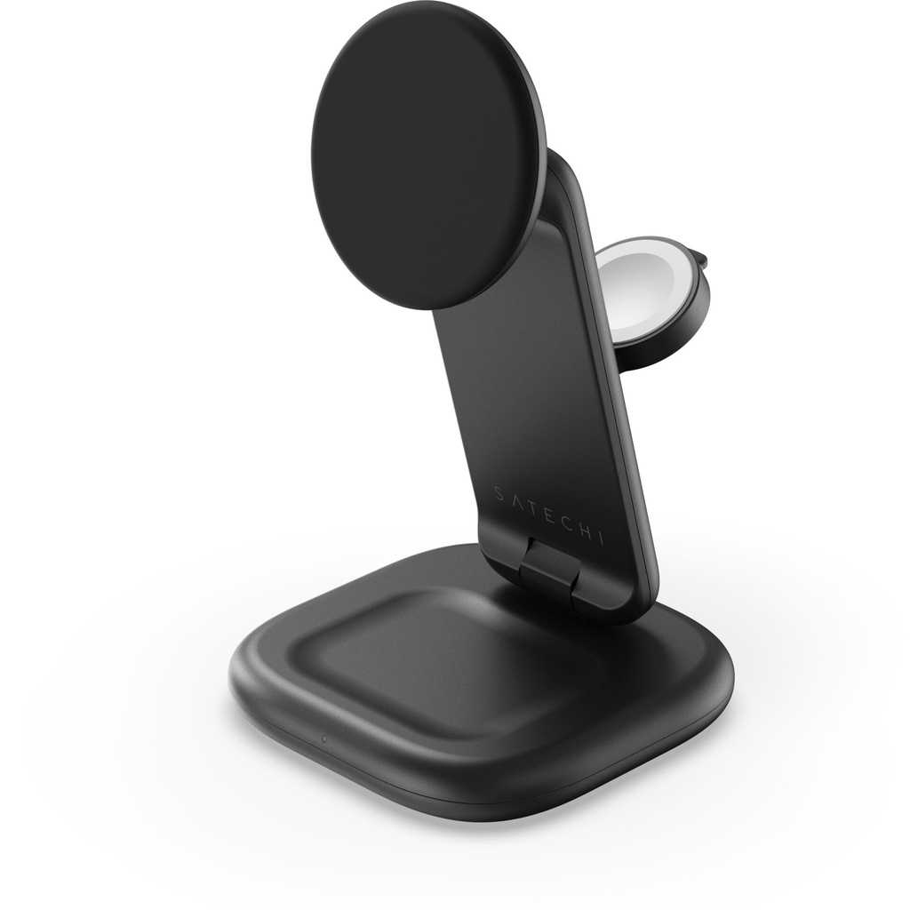 Satechi 3-in-1 fellanlegur Qi2 hleðslustandur V2