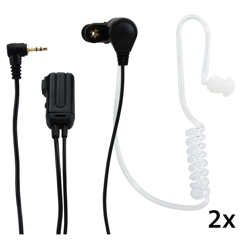 Alecto FRH-10 DUO Walkie Talkie Headset 2er-Pack