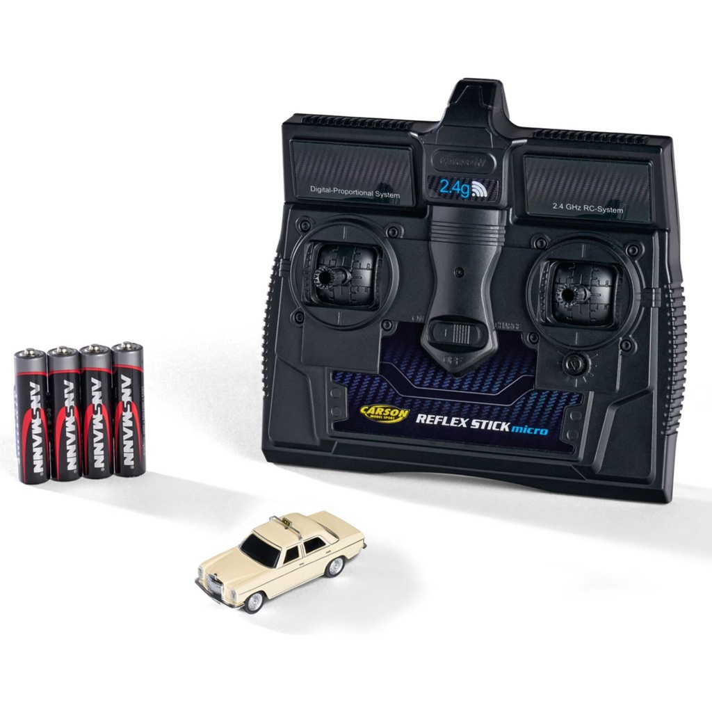 Carson 1:87 M-B 200/8 Taxi 2,4G 100% RTR
