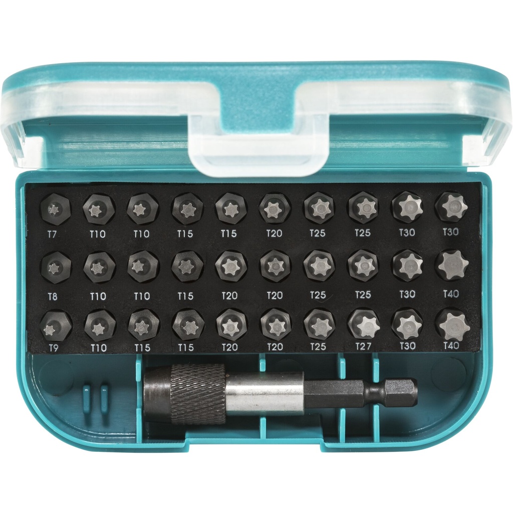 Makita P-73352 T-Bit Set 31 pcs.