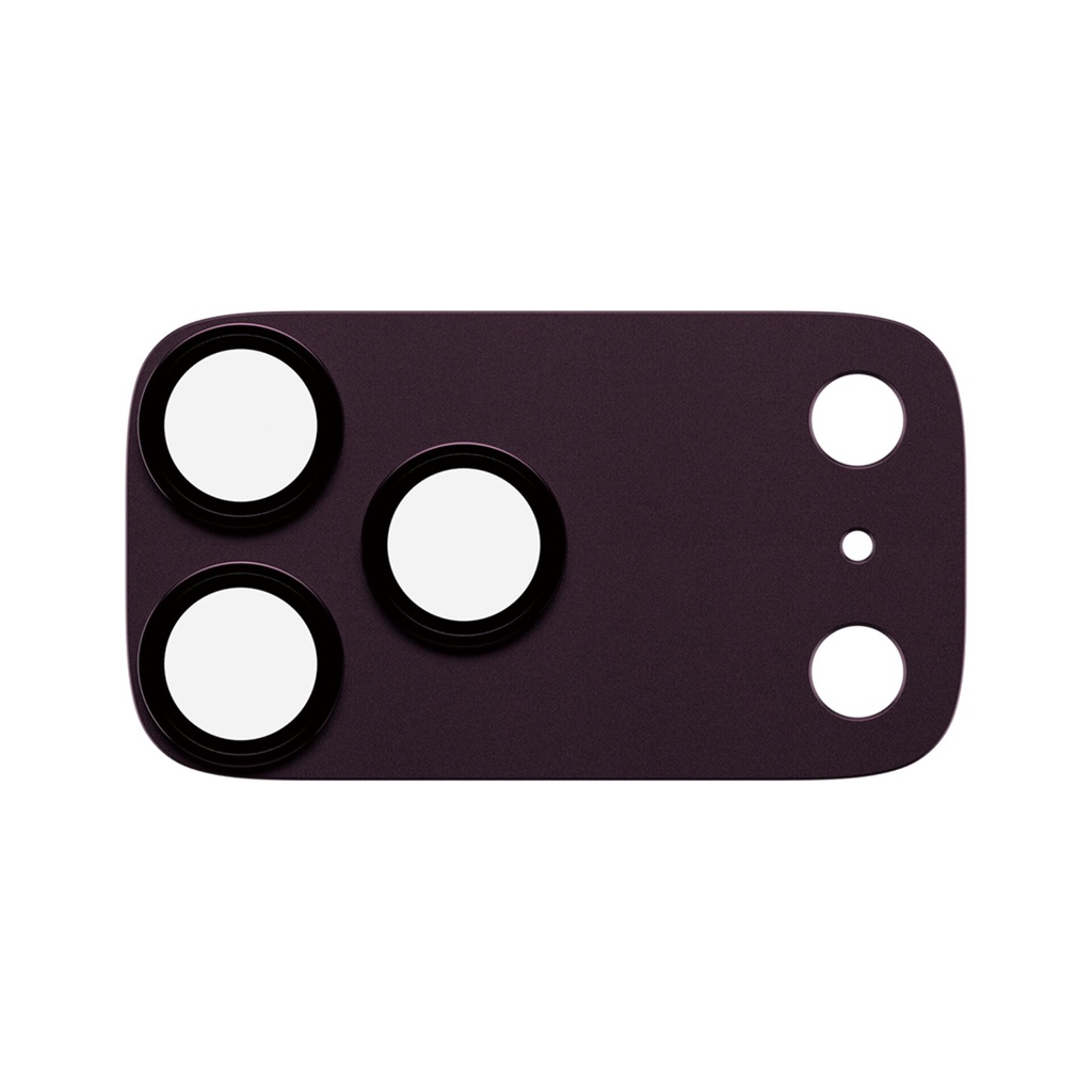 PanzerGlass Fender iP 18 Pro Max Dark Cherry Kameraschutz