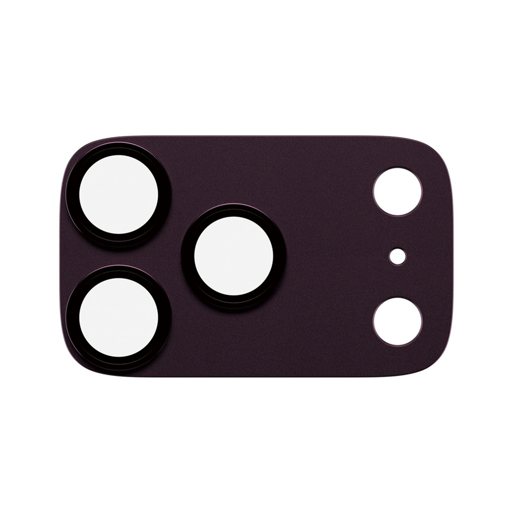 PanzerGlass Fender iP 18 Pro Dark Cherry Kameraschutz