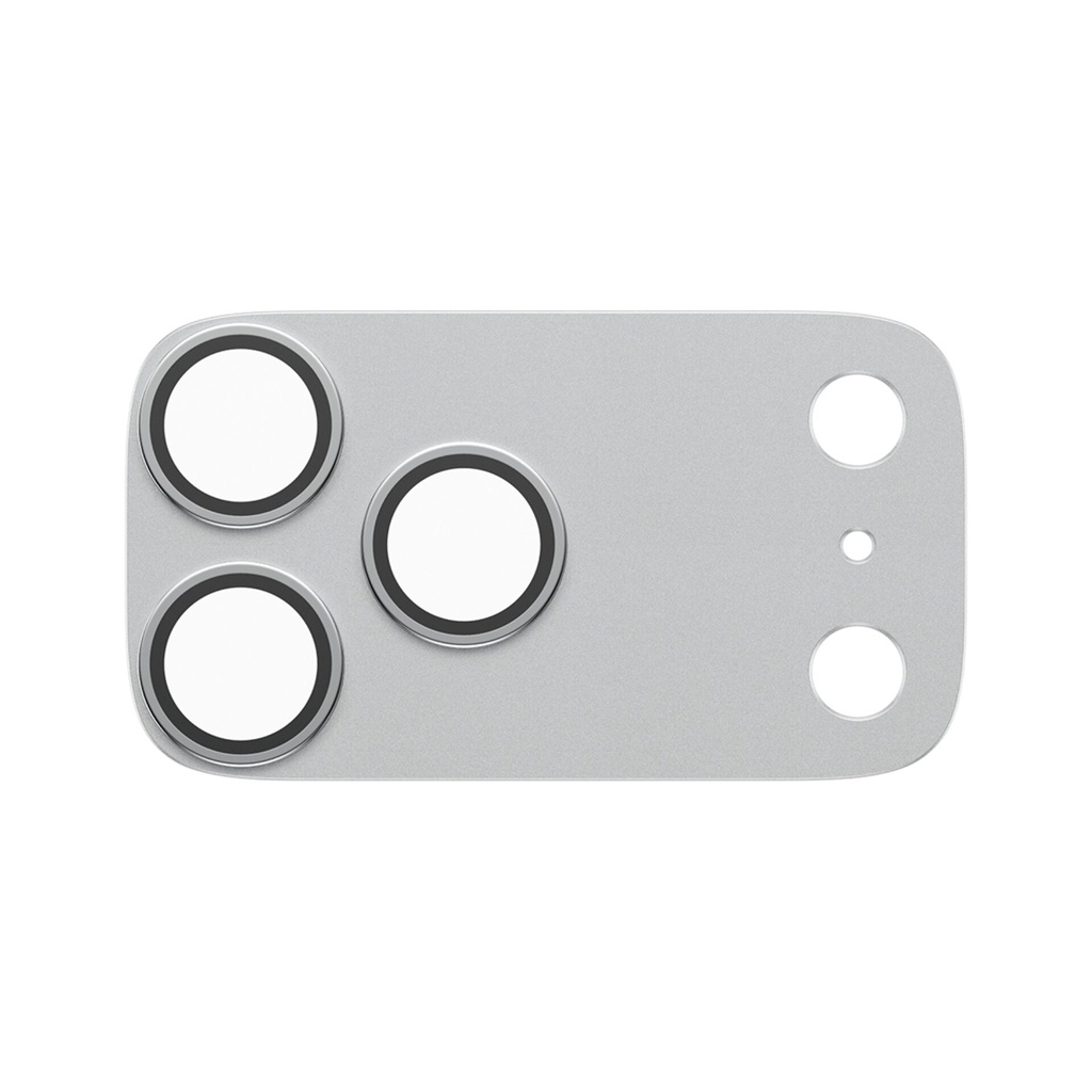 PanzerGlass Fender iP 18 Pro Max Silber Kameraschutz