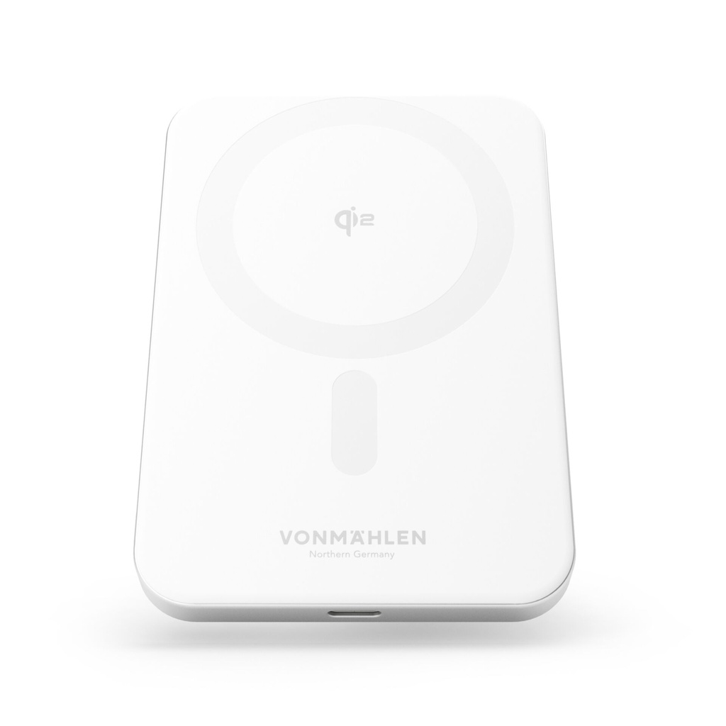 Vonmählen Evergreen Mag Magnetic Powerbank 5.000 mAh White