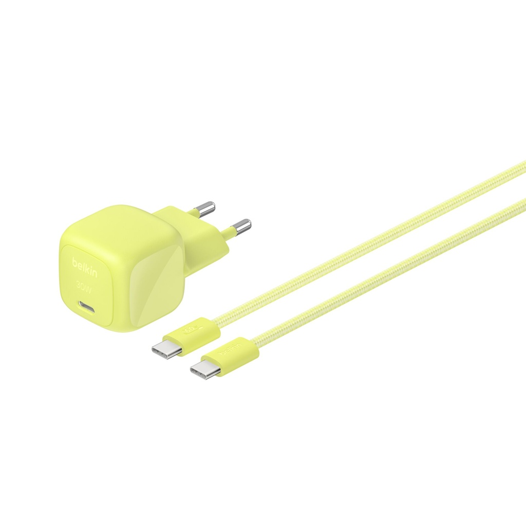 Belkin BOOST Charge USB-C/USB-C 30W PD ci+cbl WCA008kq2MGR-B6