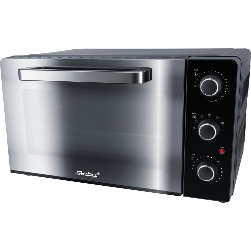 Steba KB 238 Black Steel Grillbackofen Umluft & Drehspies